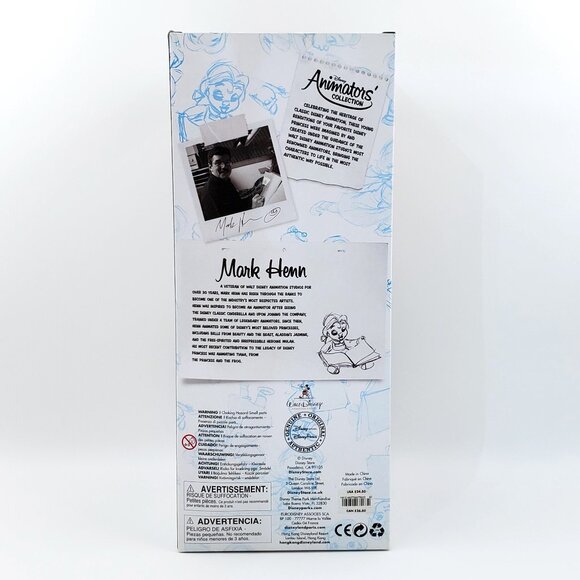 Disney Animators’ Collection “Belle” Doll – 1ST EDITION – NEW - Picture 7 of 8